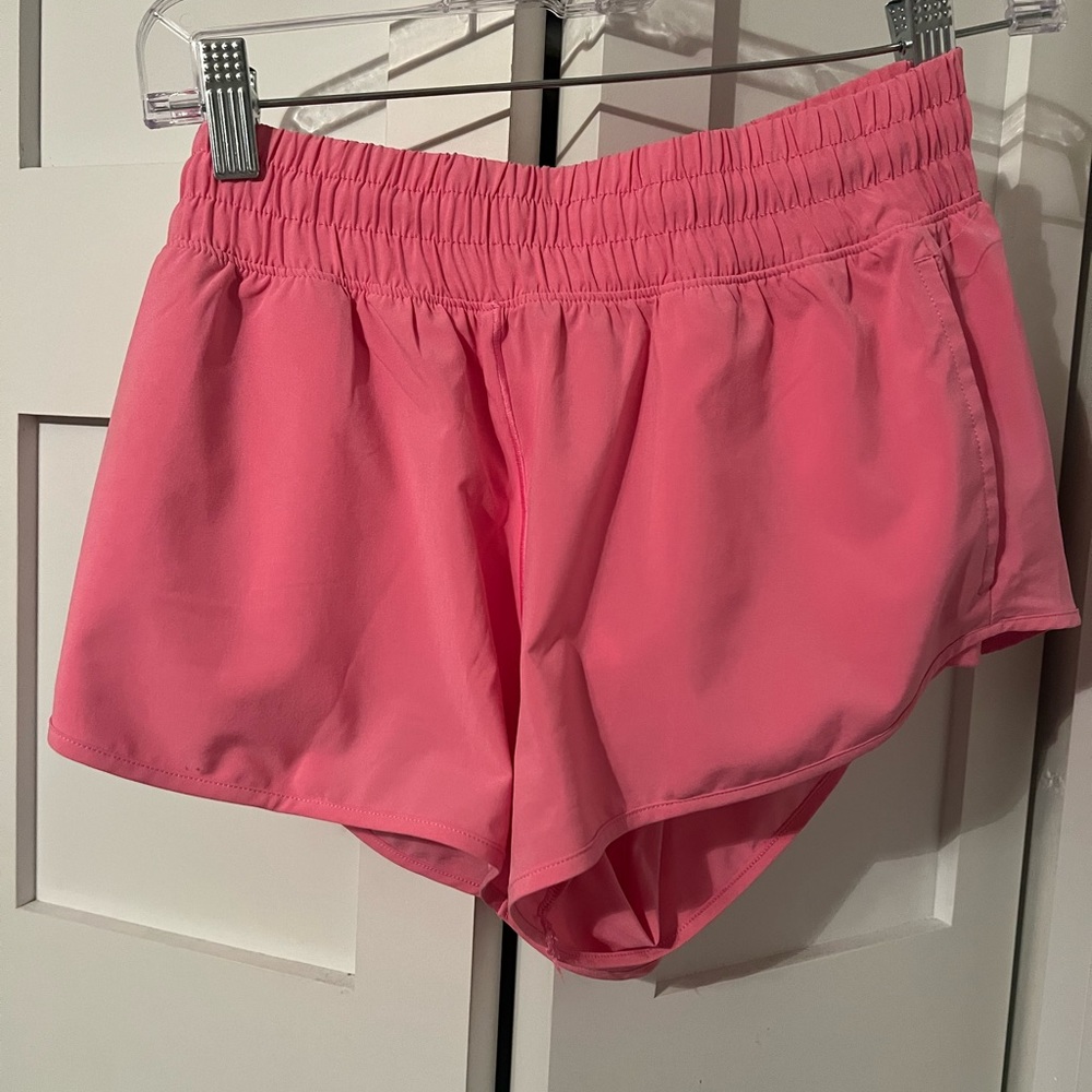 Aerie Offline Running Shorts (Pink)
